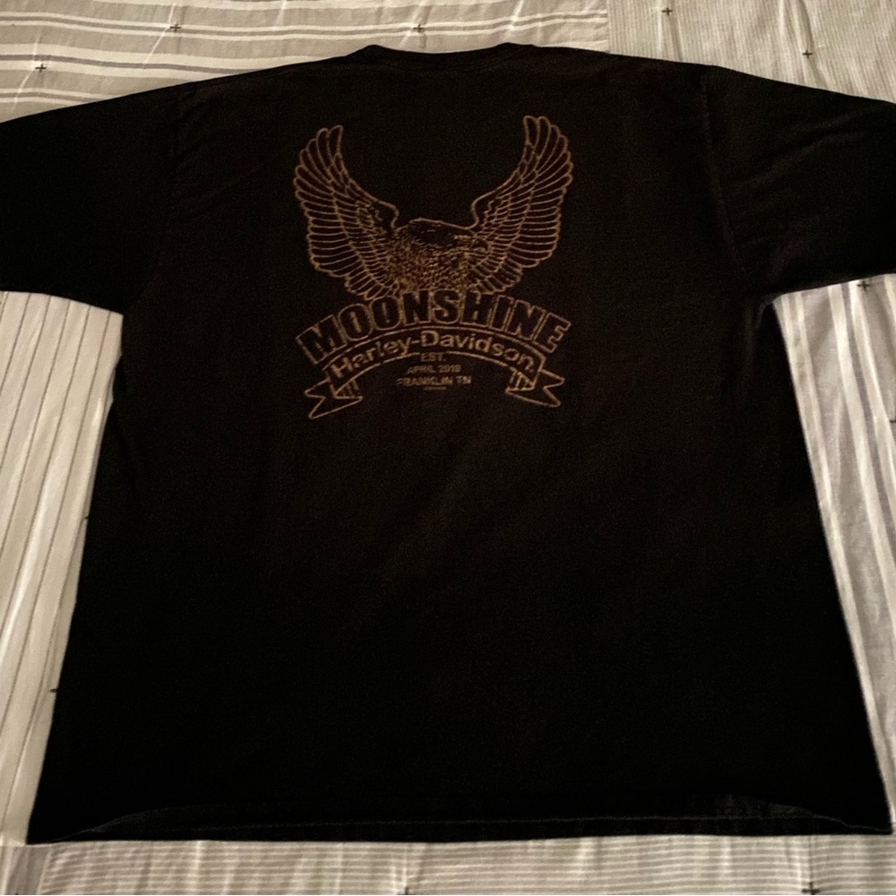 😎 Mens HD Pocket Tee Moonshine Harley-Davidson 😎
